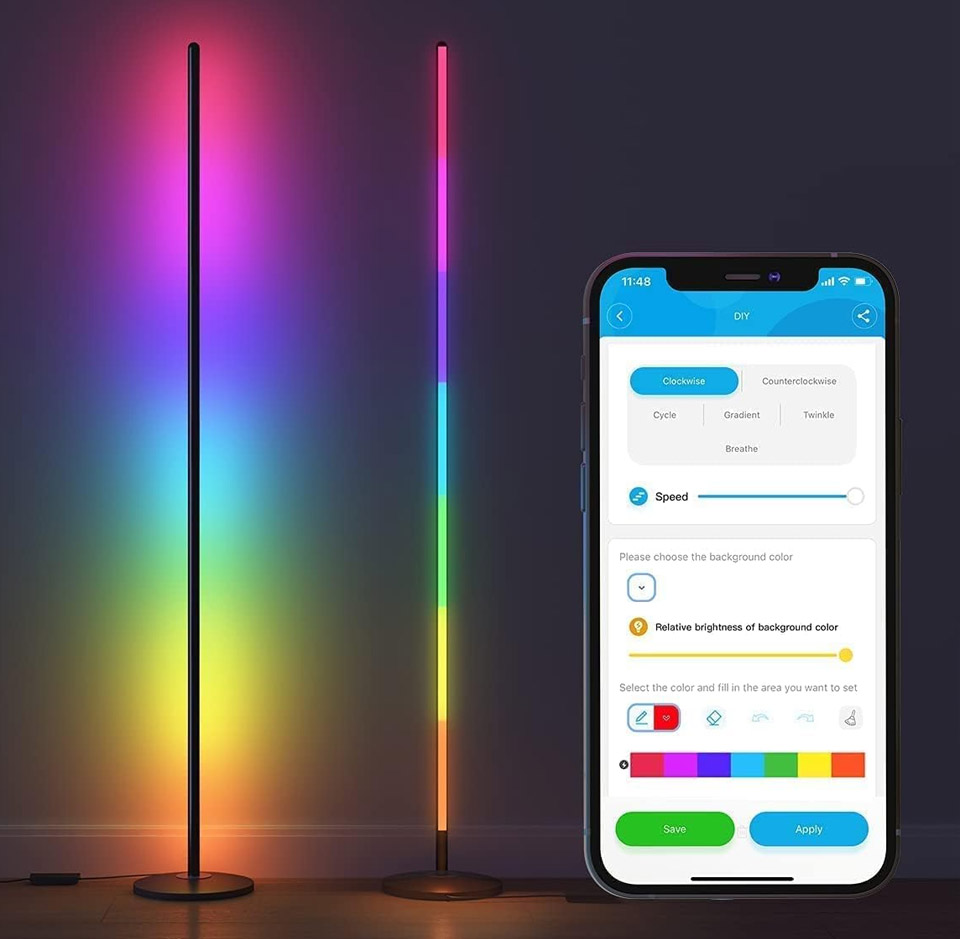 Govee LED Floor Lamp - Works with Alexa & Google Assistant