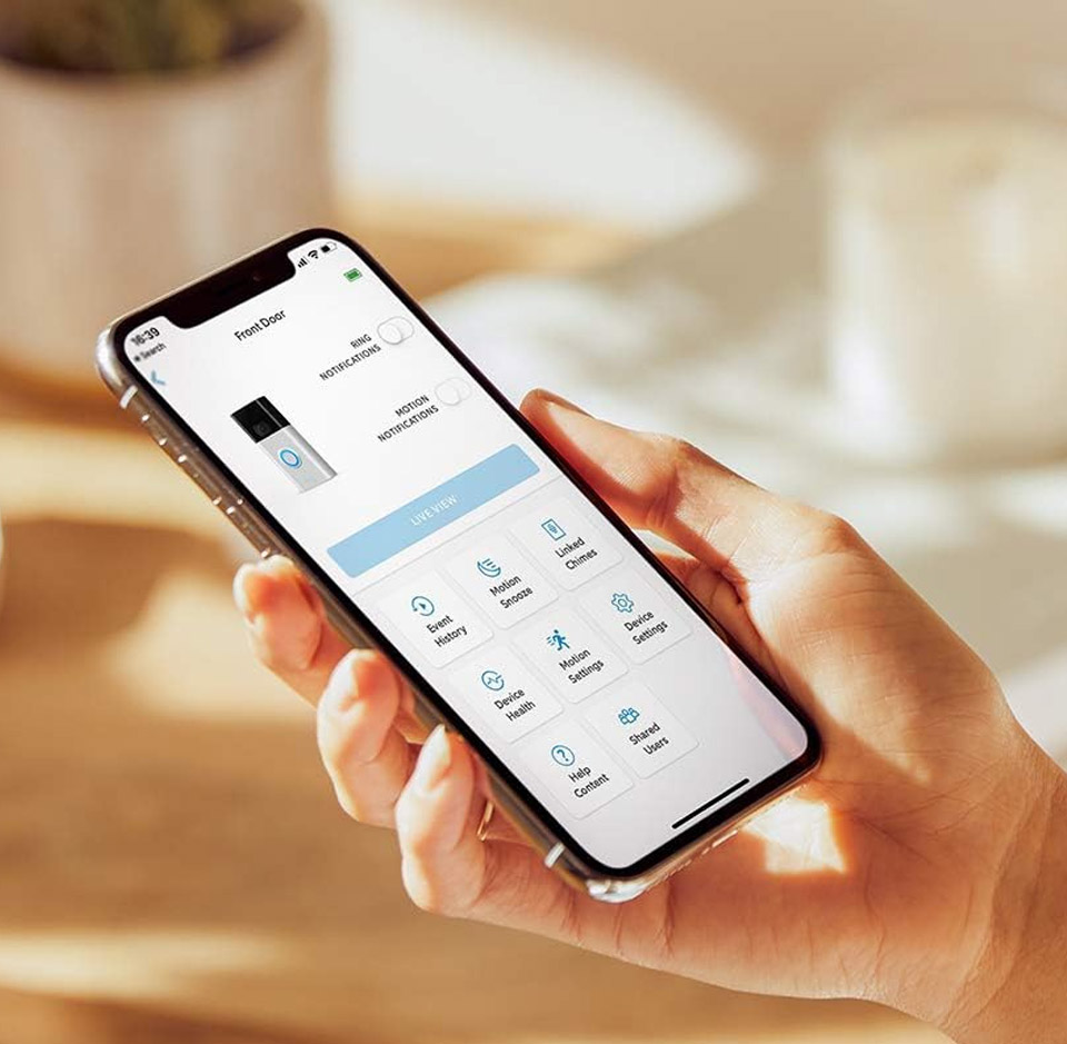 Ring Video Doorbell (2nd Gen) - Wireless Video Doorbell Security Camera
