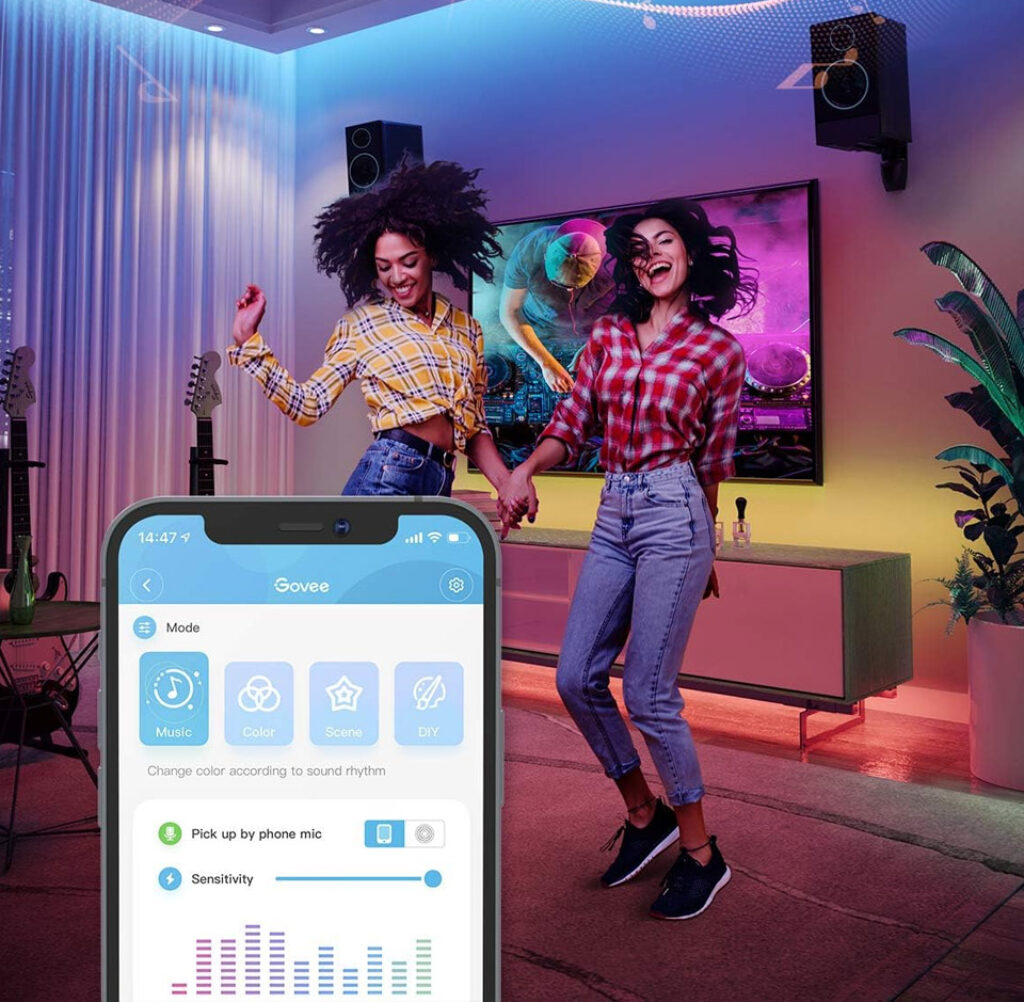 Illuminate Your Celebrations with Govee Bluetooth LED Lights!