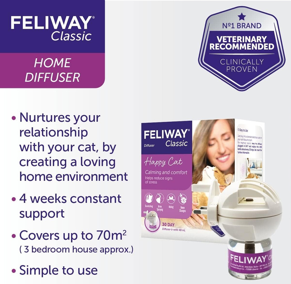 FELIWAY Classic 30 day starter kit - Diffuser and Refill