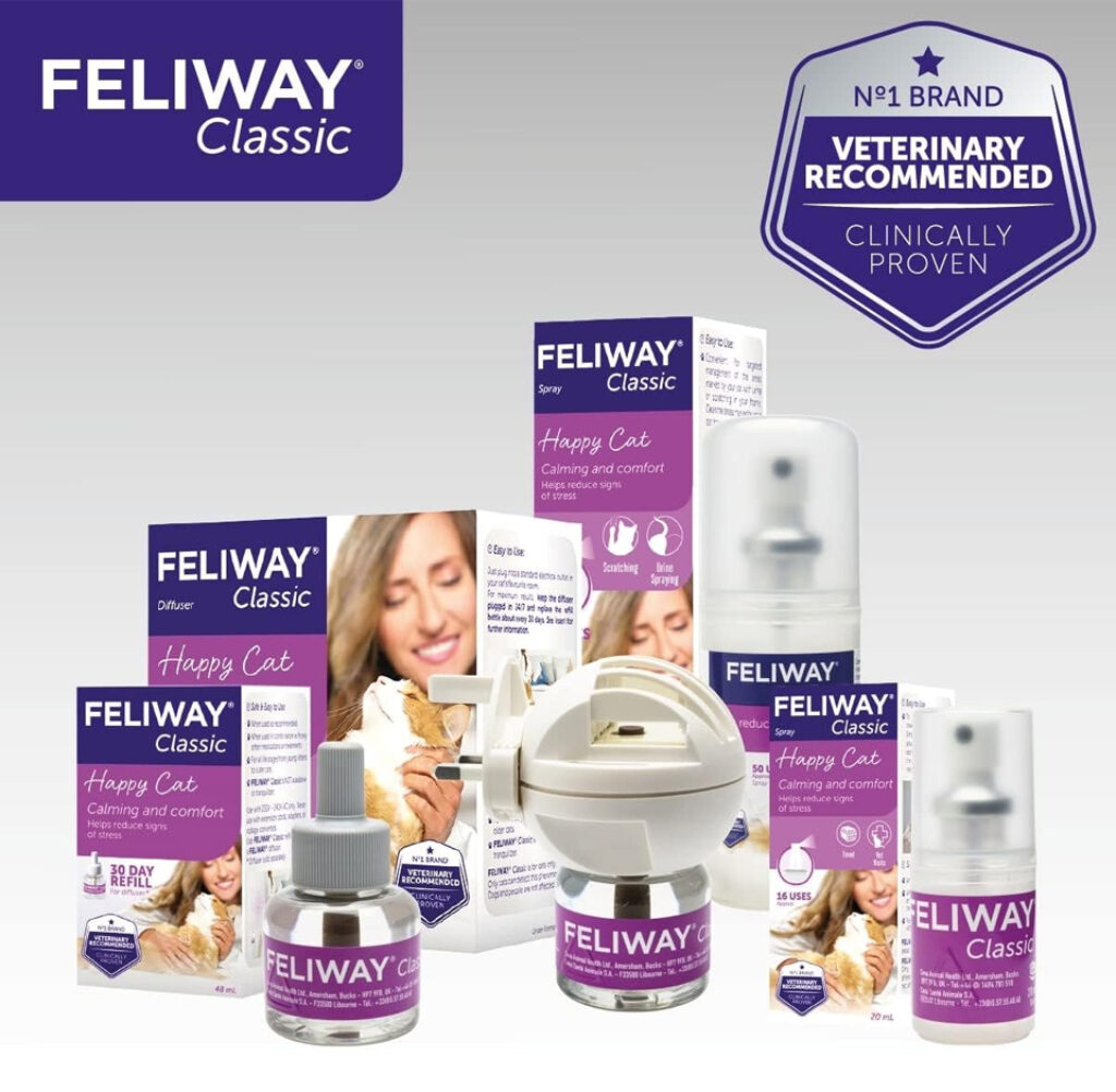 Purr-fect Serenity: FELIWAY Classic Starter Kit – A Stress-Busting Formula for Your Feline Friend