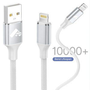 Aioneus iPhone Charger Cable - MFi Certified Fast Charging 2M Lightning Cable
