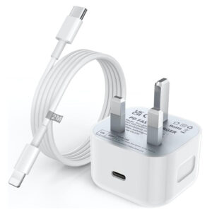 Apple MFi Certified 30W PD 3.0 USB-C iPhone Wall Charger With 6FT USB-C to Lightning Cable