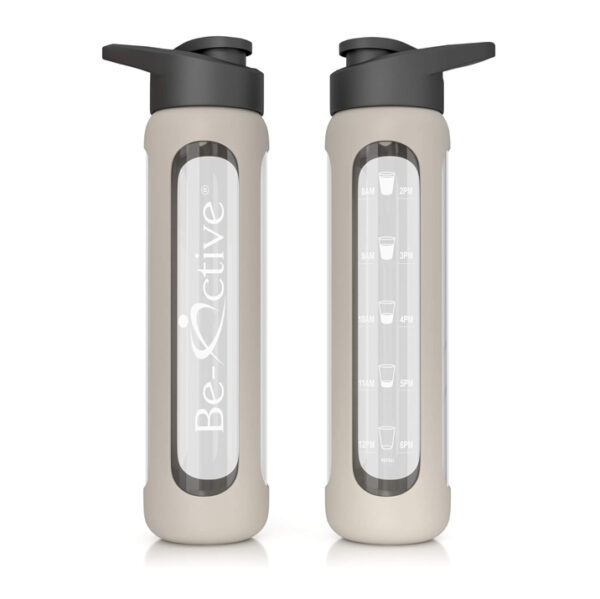 Be-Active Glass Water Bottle 700ml