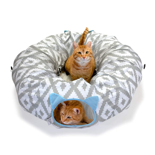 Kitty City Large Cat Tunnel Bed