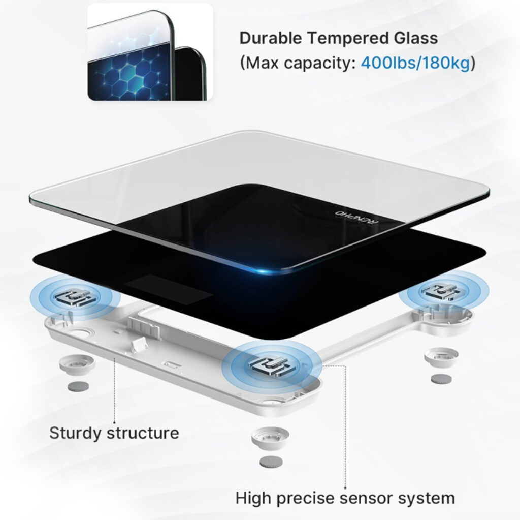 RENPHO Digital Bathroom Scales - Designed to be precise