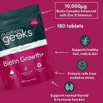 Nutrition Geeks Biotin  – Can One Tablet a Day Make a Difference?