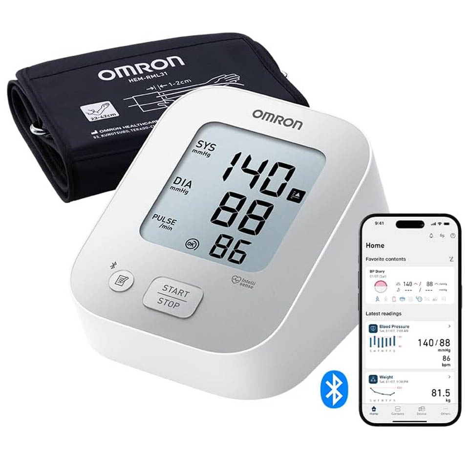 OMRON X2+ Connect Blood Pressure Monitor
