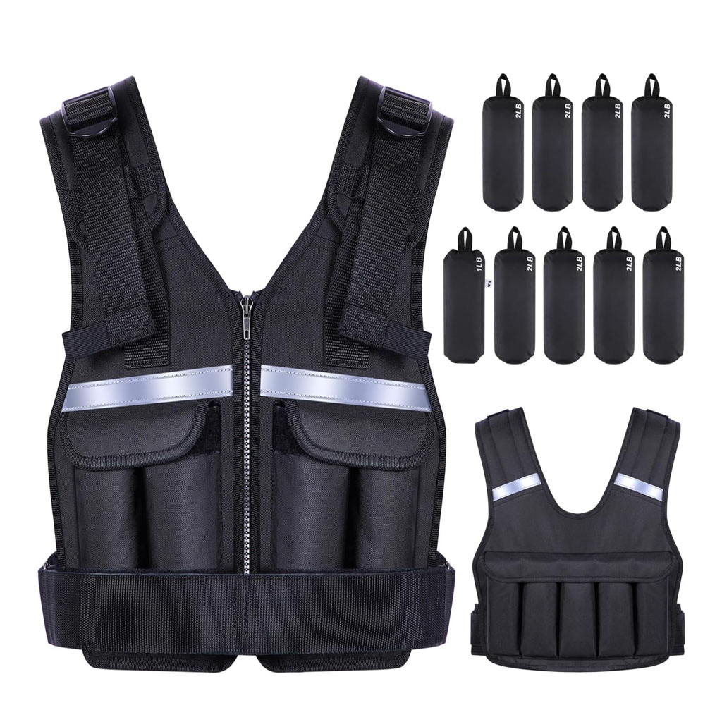 Sportneer Adjustable Weight Vest 0.9kg to 8kg
