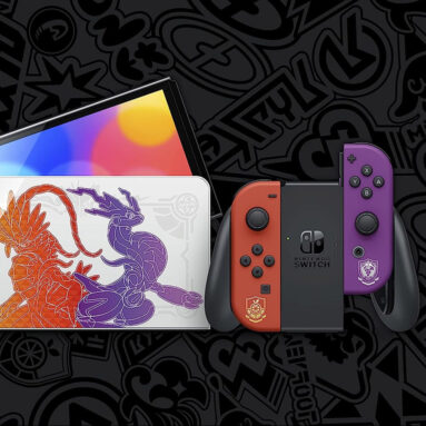 Game Anywhere With The Nintendo Switch OLED Limited Edition Pokémon Scarlet and Violet